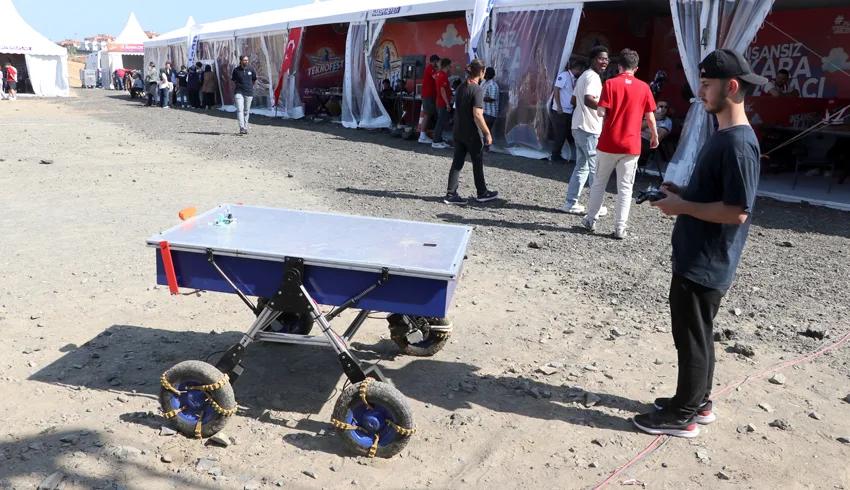 TEKNOFEST İnsansız Kara Aracı Yarışması Tekirdağ’da başladı