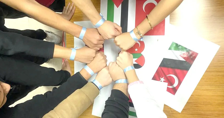1. Murat Anadolu Lisesi’nden Filistin için anlamlı etkinlik