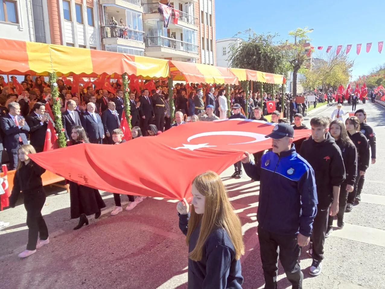 Edirne’de Cumhuriyet coşkusu
