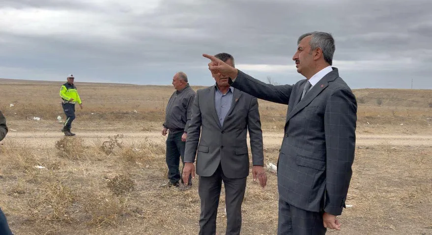 Vali Sezer’den Demirhanlı Havaalanı’nda inceleme