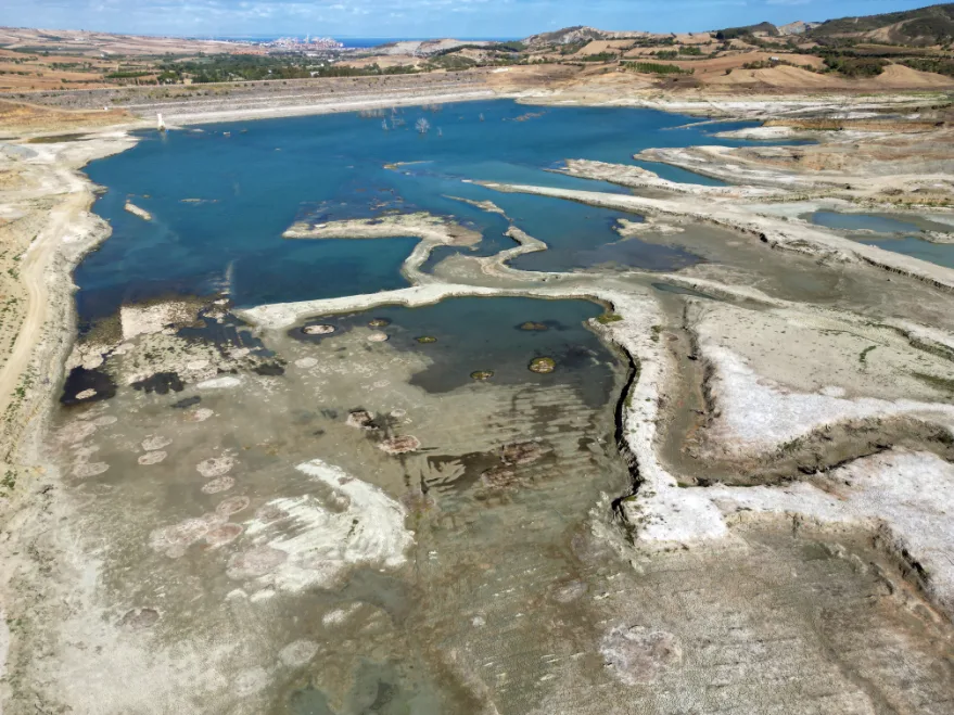 Tekirdağ için su alarmı: Naip Barajı’nda su azalmaya devam ediyor
