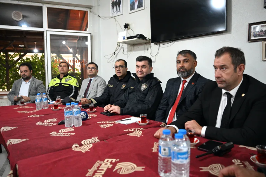 Emniyet Müdürü Ayhan, Çavuşbey sakinleriyle buluştu