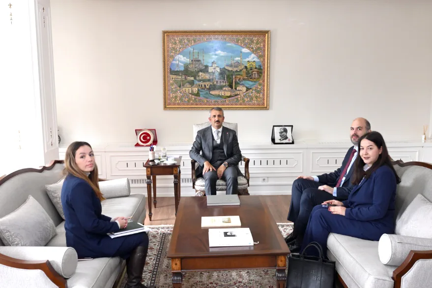 Yunanistan Edirne Konsolosu Balios, Vali Sezer’i ziyaret etti