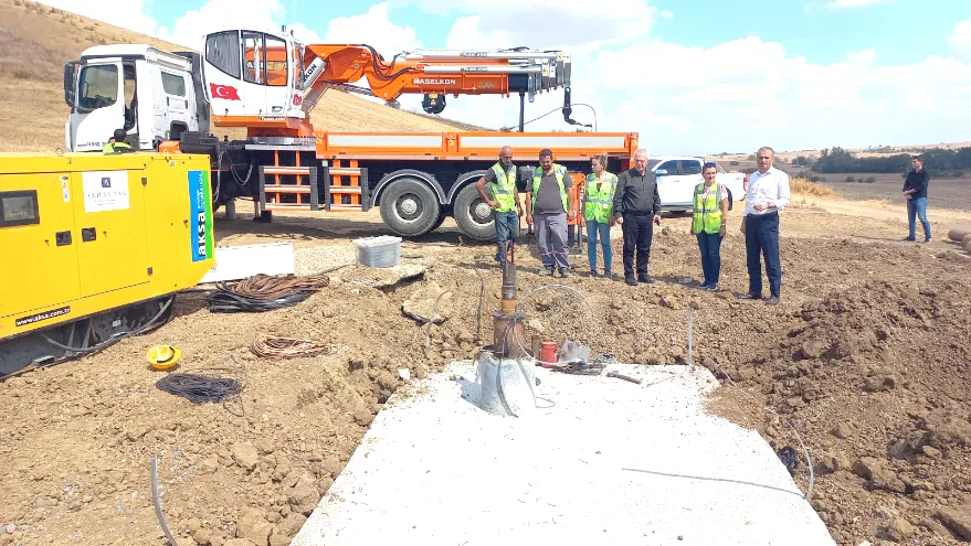 Tekirdağ’da kuraklığa karşı 14 yeni su kuyusu açıldı