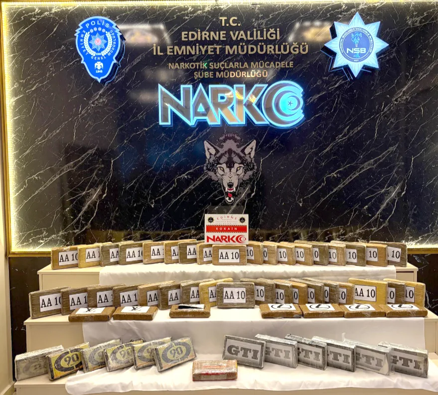 Emniyetten zehir tacirlerine darbe: 68 kilo 650 gram kokain ele geçirildi