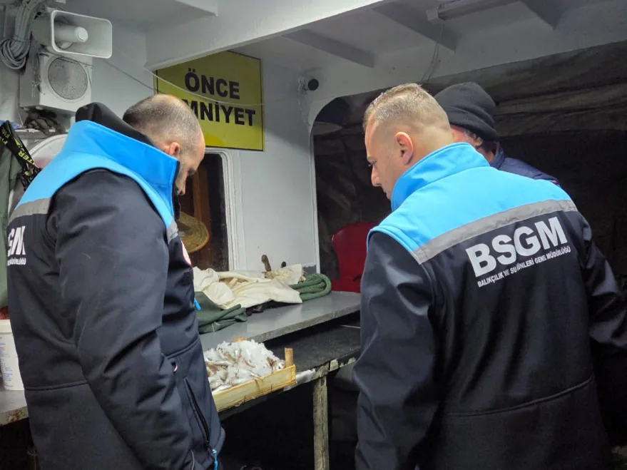 Kırklareli’nde su ürünleri denetimi yapıldı