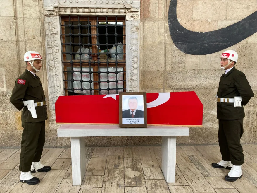 Kıbrıs gazisi, Edirne’de son yolculuğuna uğurlandı