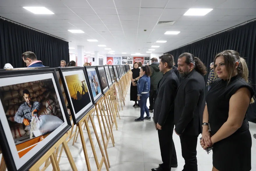 Edirne’de EFOD’un “Emek ve Alınteri” fotoğraf sergisi açıldı
