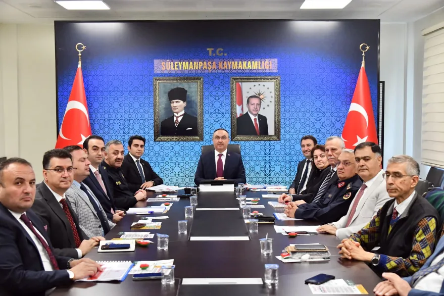 Tekirdağ’da bağımlılıkla mücadele toplantısı yapıldı