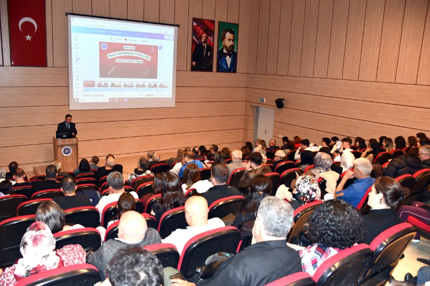 Tekirdağ NKÜ Veteriner Fakültesi öğrencileri beyaz önlük giydi