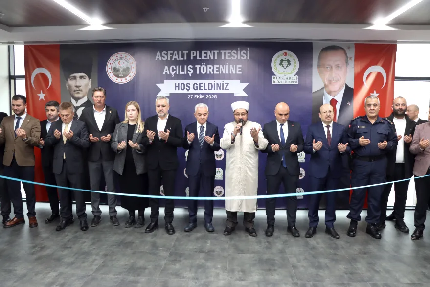 Kırklareli İl Özel İdaresi asfalt üretimine başladı