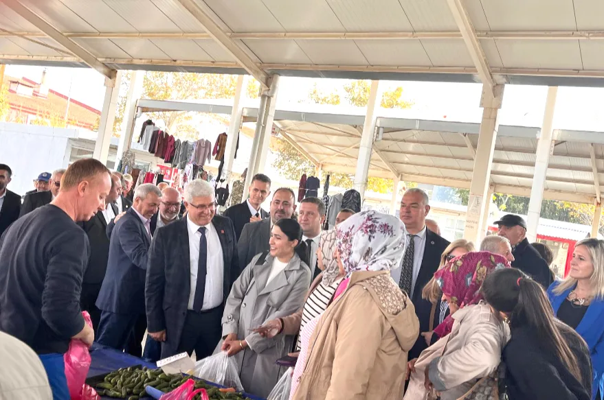 CHP Edirne İl Örgütü Enez’de halkla buluştu