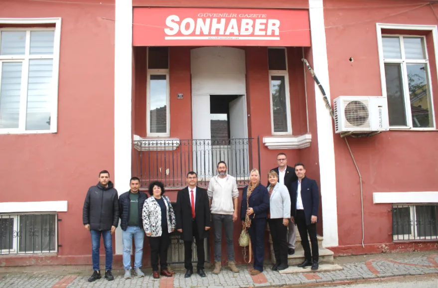 CHP Edirne Merkez İlçe’den Sonhaber’e ziyaret
