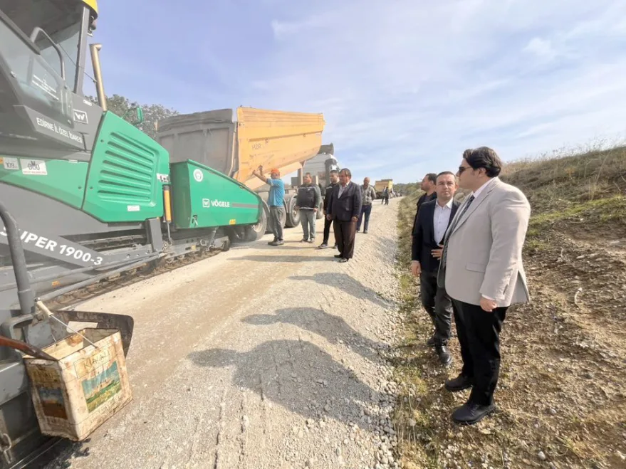 Edirne’de kırsal ulaşım ağı güçleniyor