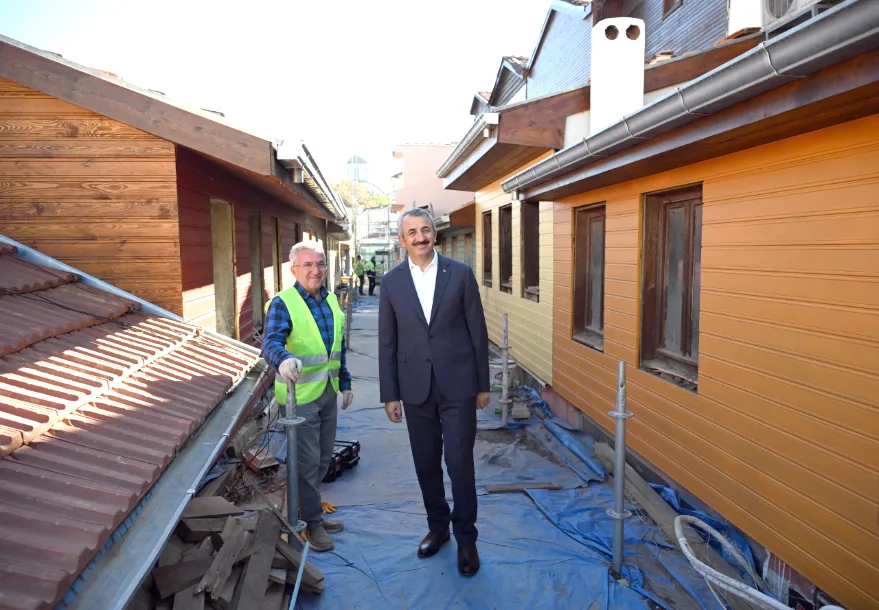 Edirne’de “Dar Çarşı”nın restorasyonu sürüyor