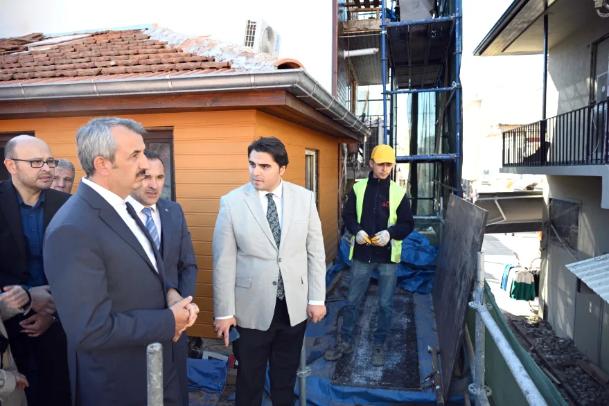 Dar Carsi 2 - Edirne’de “Dar Çarşı”nın restorasyonu sürüyor