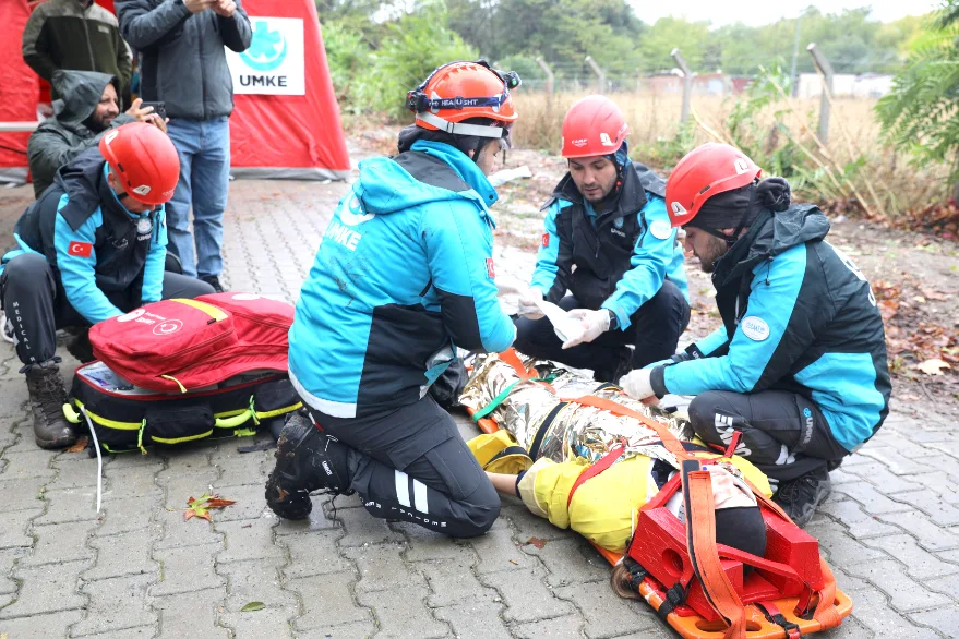 Deprem Tatbikati 2 - Edirne’de 6,2 büyüklüğünde deprem tatbikatı