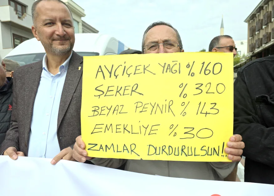 Emekliler 5 - Edirne’de emekliler seslerini yükseltti