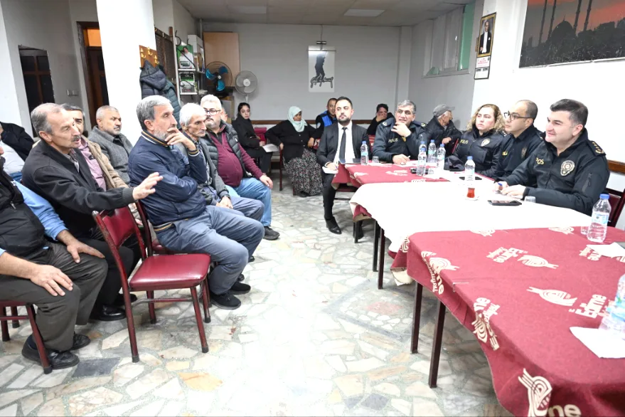 Edirne Emniyeti, Meydan Mahallesi’nde vatandaşla buluştu