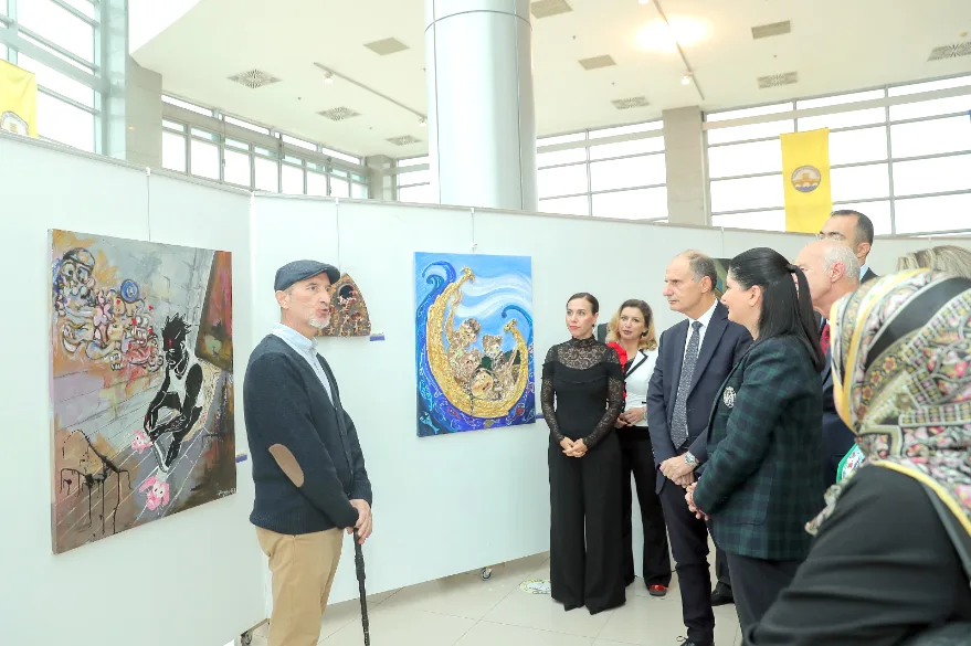 TU Egitim Fakultesi Sergi 3 - TÜ Eğitim Fakültesi lisans mezunlarından karma sergi
