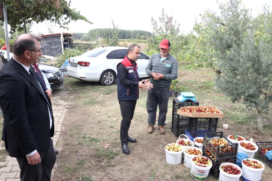 Ureticilere Ziyaret 2 - Edirne’de üretici ziyaretleri sürüyor