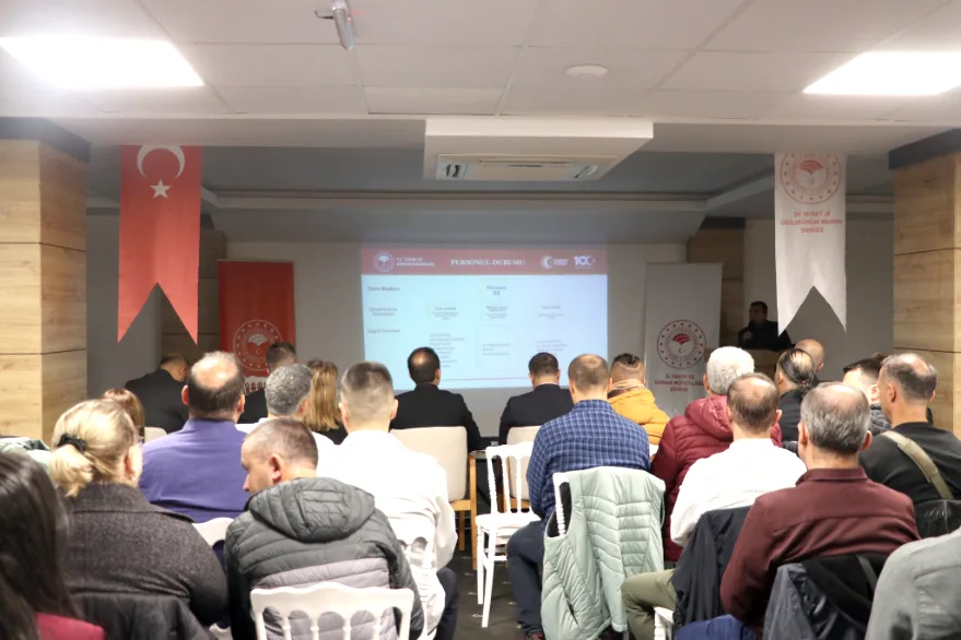 Edirne’de veteriner hekimlere hizmet içi eğitim