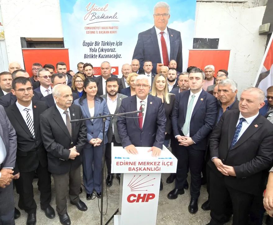Balkanlı, CHP Edirne İl Başkanlığına aday oldu