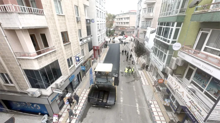 Asfalt dokumu 4 - Keşan’da 2. kat asfalt çalışmaları yapılıyor