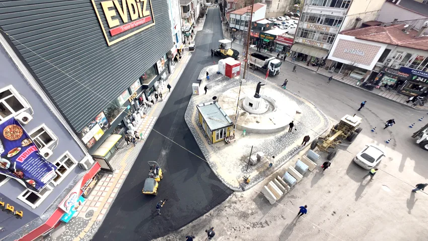 Keşan’da 2. kat asfalt çalışmaları yapılıyor