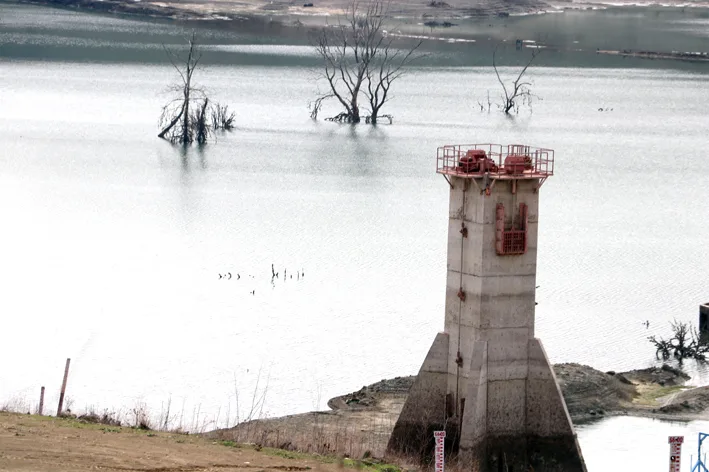 Baraj naip 2 - Tekirdağ’da Naip Barajı’nın doluluk oranı yağışlara rağmen artmadı
