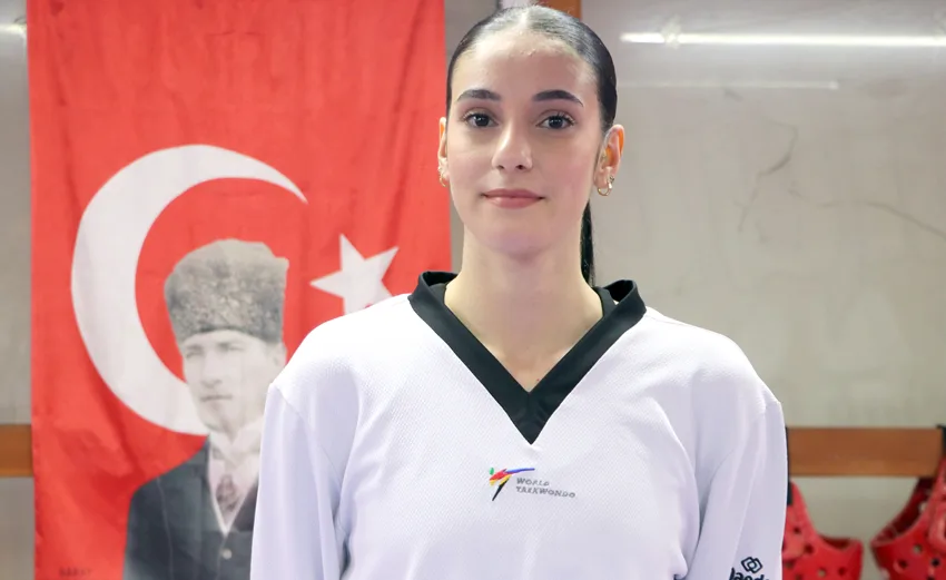 Milli tekvandocu Beyzanur Pehlivan’ın hedefi Avrupa kürsüsü