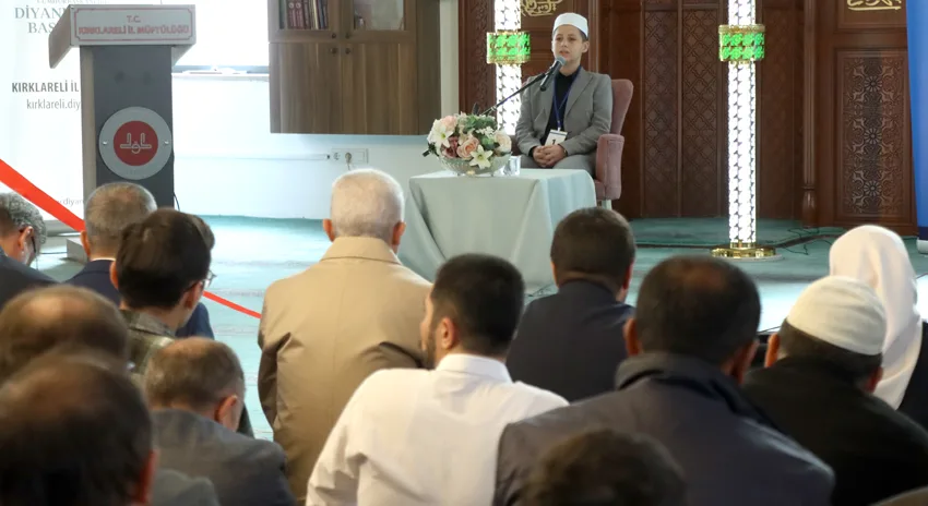 “Kur’an Kursları Arası Hafızlık Yarışması Türkiye Finali” Kırklareli’nde yapıldı
