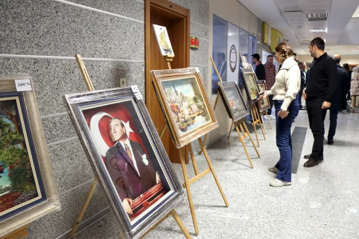 Hukumlu tutuklu el sanatlari 2 - Kırklareli’nde hükümlü ve tutukluların yaptığı el sanatları sergilendi