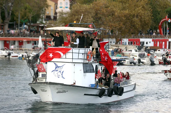Kuresel sumud 4 - Tekirdağ’da Küresel Sumud Filosu’na destek etkinliği düzenlendi
