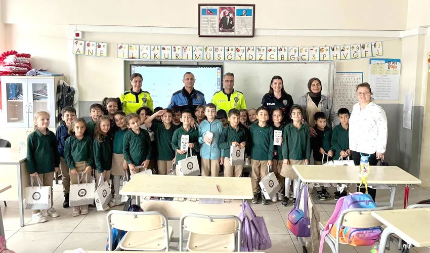 Tekirdağ’da ilkokul öğrencilerine polislik mesleği tanıtıldı