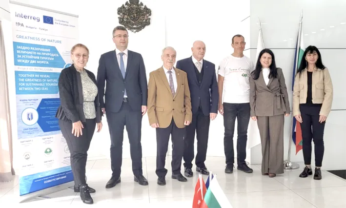 Proje tanitimi 2 - Bulgaristan’da, Sınır Ötesi Turizm Projesi Tanıtımı’na katıldı