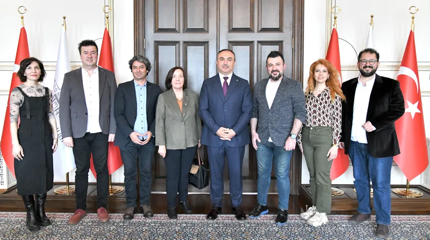 Uluslararası Toplumsal Araştırmalar Bilim Derneği’nden Vali Soytürk’e ziyaret