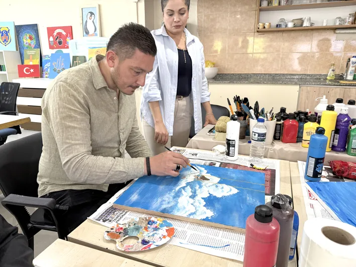 Yukumluler meslek 3 - Tekirdağ’da yükümlüler katıldıkları kurslarda meslek öğreniyor