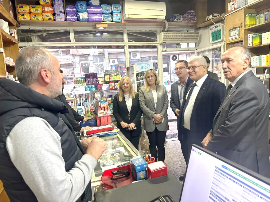 CHP Edirne İl Başkanlığı ilçe ziyaretlerini sürdürüyor