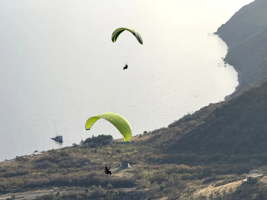 Uçmakdere adrenalin tutkunlarını ağırlıyor
