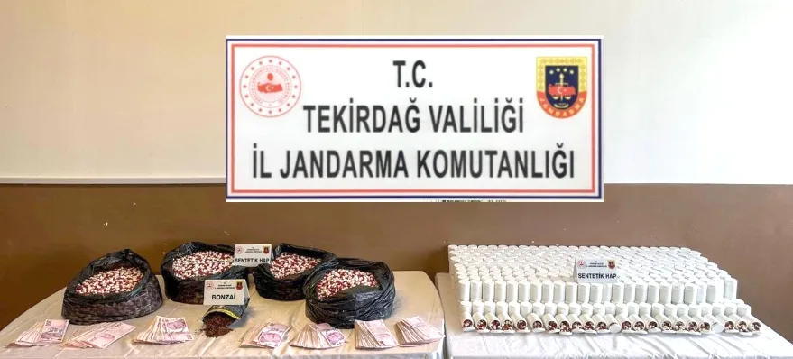 Tekirdağ’da uyuşturucu operasyonunda yakalanan şüpheli tutuklandı