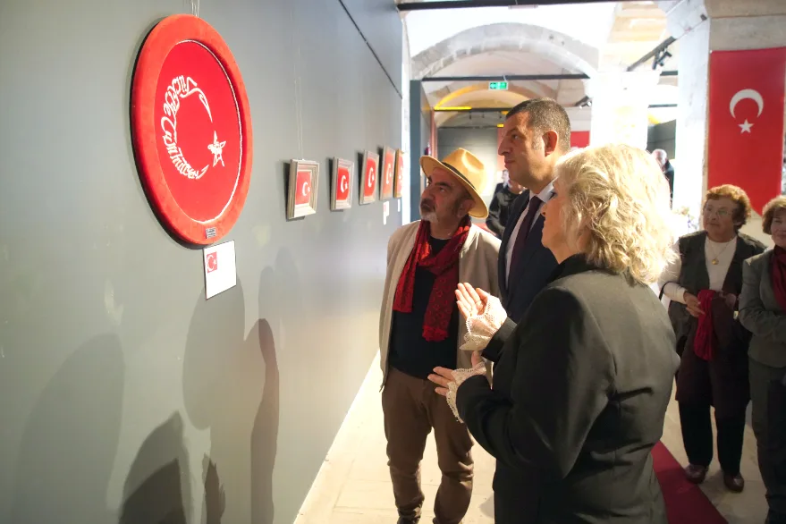 Edirne’de “Ata’ya Saygı” sergisi açıldı