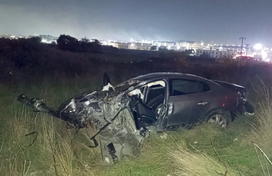 Tekirdağ’da otomobilin devrilmesi sonucu 1 kişi öldü, 1 kişi yaralandı