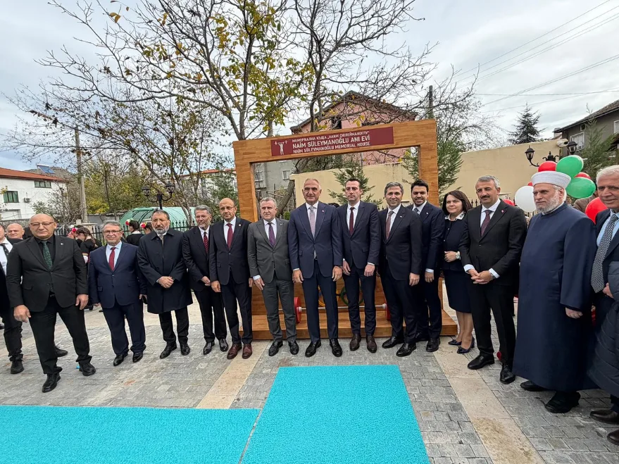 Vali Sezer, Bulgaristan’da Naim Süleymanoğlu’nu anma törenine katıldı