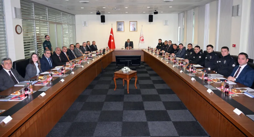 Edirne’de Sınır Kapıları Koordinasyon Toplantısı yapıldı