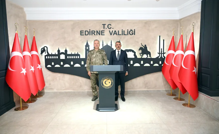 Tümgeneral Özeren’den Edirne Valisi Sezer’e ziyaret