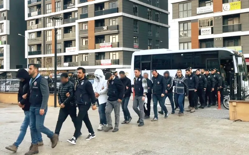 Edirne merkezli yasa dışı bahis operasyonunda 11 şüpheli tutuklandı
