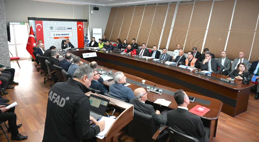 Afet Mudahale Plani toplantisi 2 - Edirne’de TAMP Afet Müdahale Planı gözden geçirildi