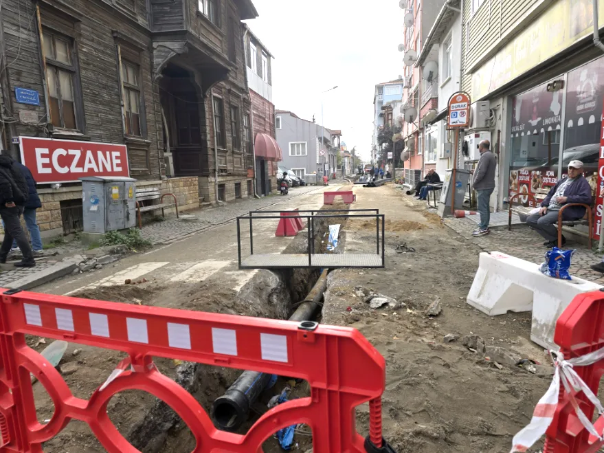 Altyapı çalışmaları Dilaverbey Mahallesi’nde