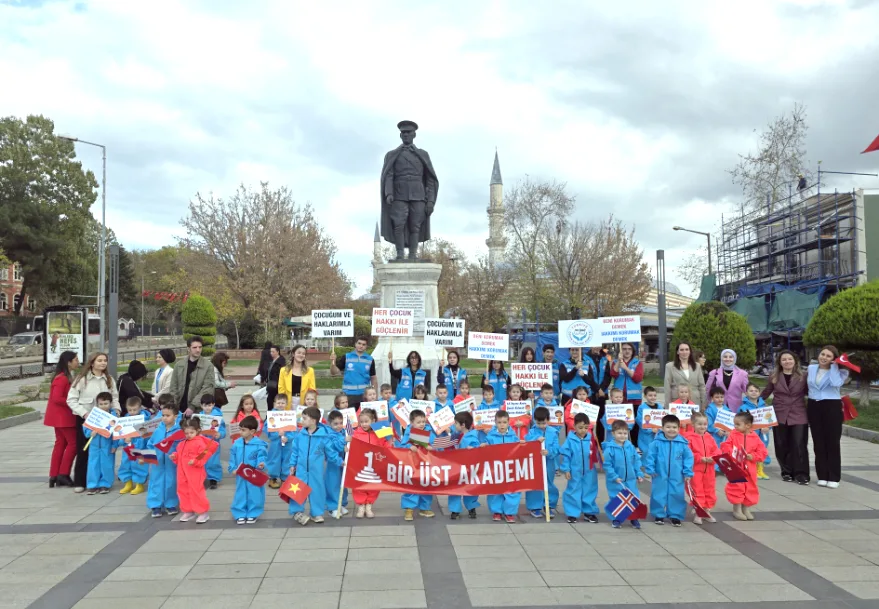 Çocuk Hakları için bir araya geldiler
